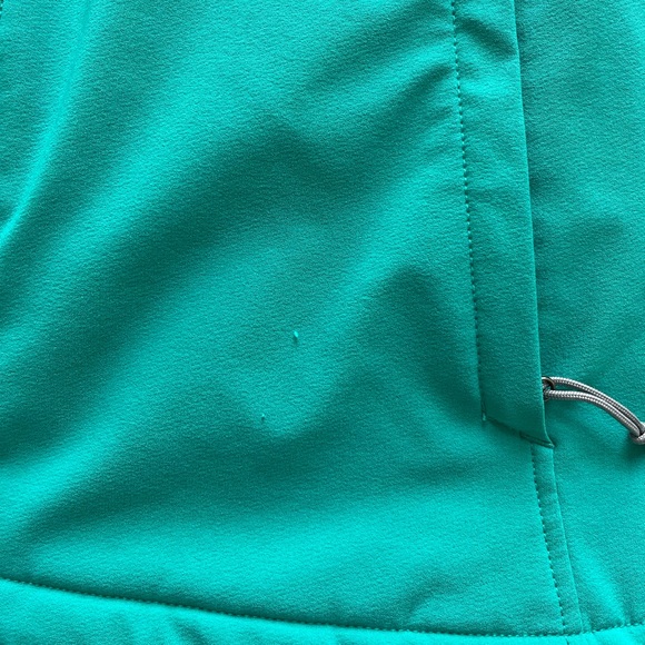 The North Face Teal Ruby Raschel Windwall Silken Fleece Lined Jacket - Picture 6 of 8